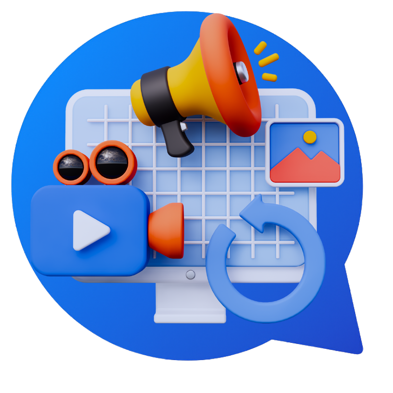 Desenvolvemos conteúdos visuais e textuais que conectam a marca ao público de forma autêntica. Unimos estratégia, criatividade e linguagem humanizada para fortalecer autoridade, gerar identificação e aumentar o alcance orgânico no marketing digital.